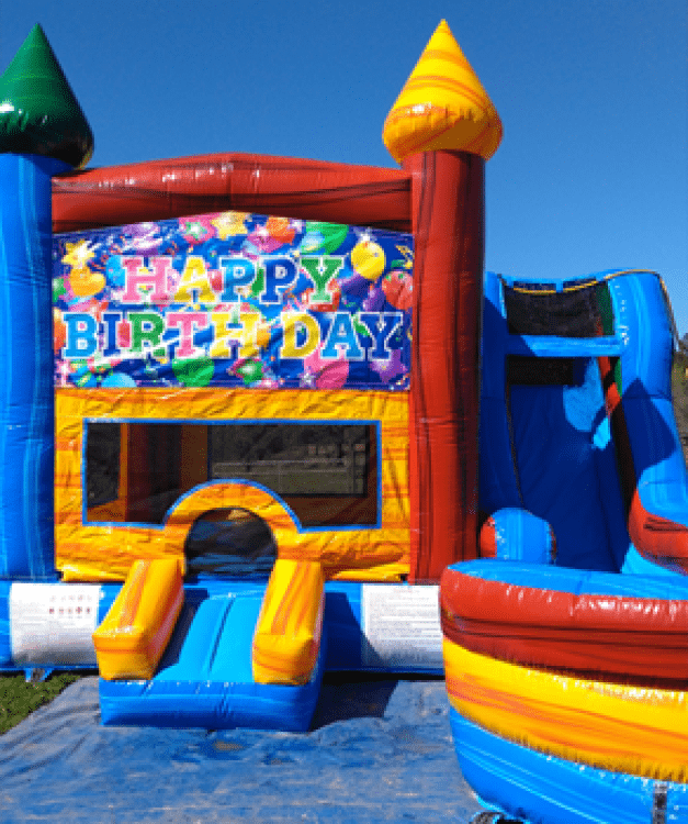 Combo Bounce House Water Slide