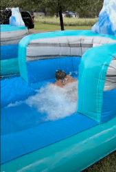 2020waterslide20pool 1757792102 20 ft Double lane obstacle water slide